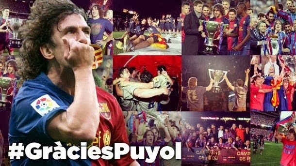 Puyol Announces that it leaves the fc barcelona to final of season