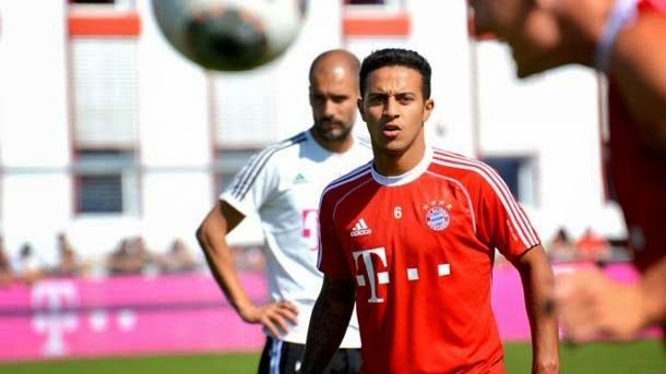 Thiago: "with guardiola plays the one who trains and plays well"