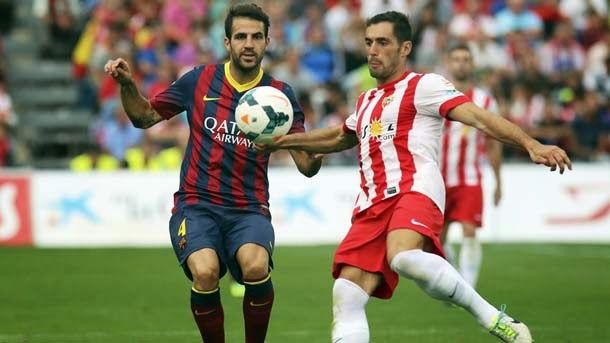 Cesc, on the goal of the almería "have eaten it to me with potatoes"