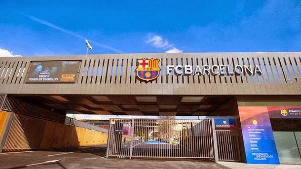 El fc barcelona presenta el nuevo acceso 14