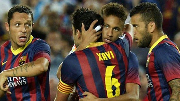Xavi: "the important is that all this do not affect to neymar"
