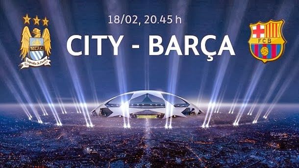 Previous of the manchester city vs fc barcelona