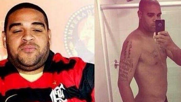 The spectacular change of adriano leite
