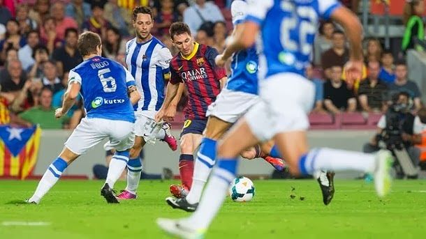 The barça only has lost two parties far of the camp nou