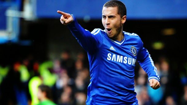 A 'hat trick' of hazard puts leader to the chelsea (3 0)