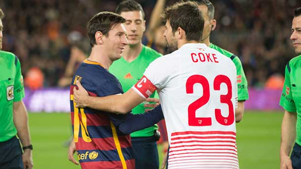 Leo Messi y Coke
