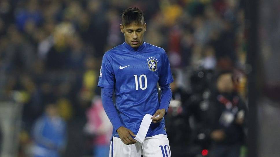 Neymar Jr, durante un partido con Brasil de la pasada Copa América 2015
