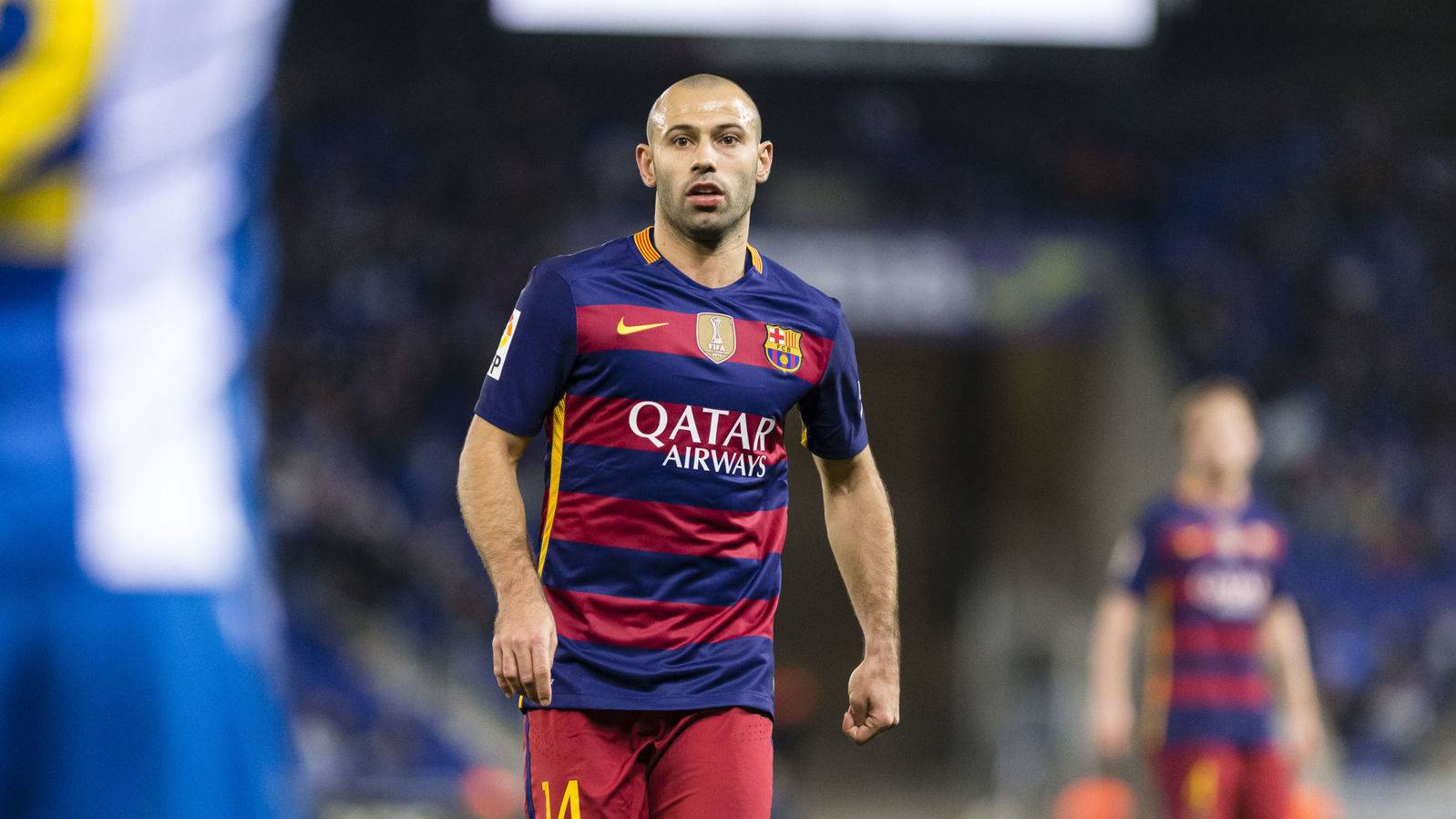 Mascherano, in a party of this season 2015-16