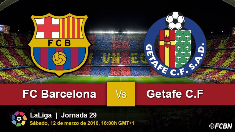 Previous of the FC Barcelona-Getafe