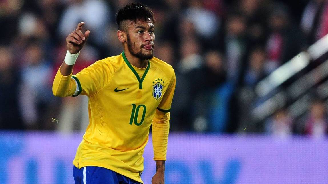 Neymar Júnior con Brasil