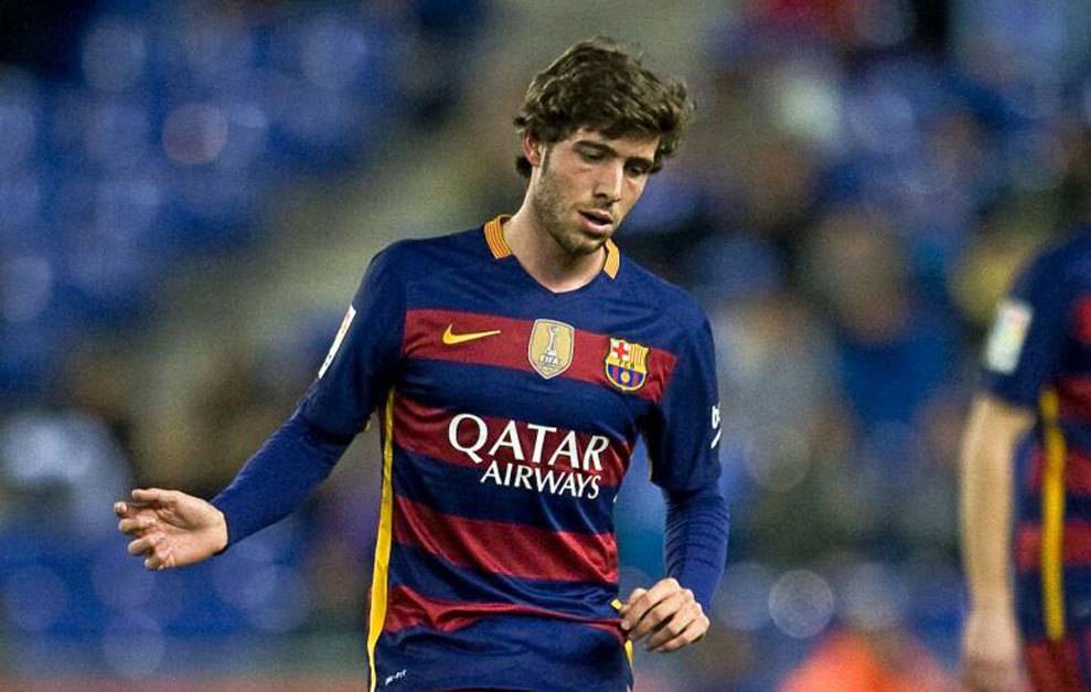 Sergi Roberto has played more than the sixty percent of the minutes with the Barça this 2015-2016