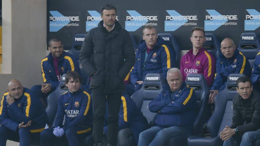 Luis Enrique thought in the Classical and substituted to Arday to Hammered