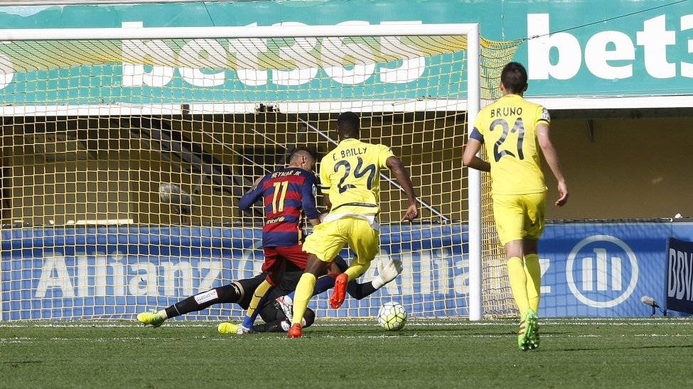 El Villarreal le remontó al Barça el cero a dos del primer tiempo