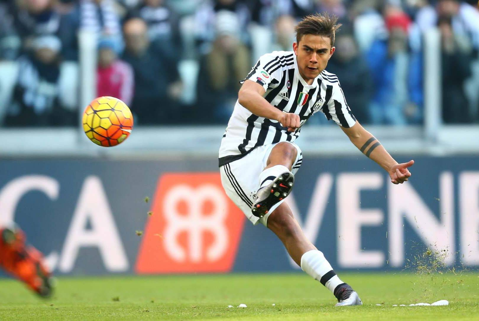 Paulo Dybala, marking a goal the past season with the Juventus
