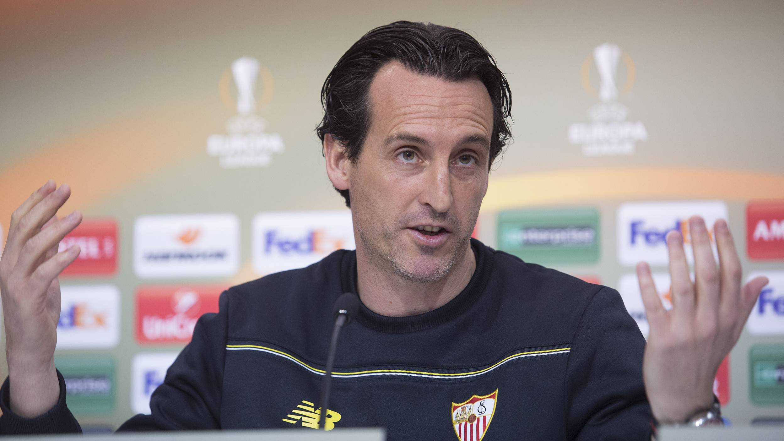 Unai Emery, in a press conference with the Seville