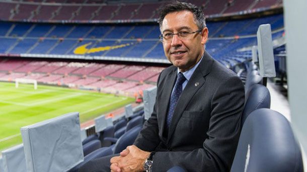 The president of the fc barcelona expects that the Barcelona club keep growing