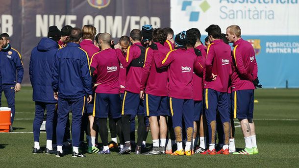 Luis enrique colocará un once plagado de titulares habituales