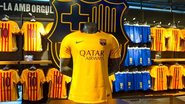 La camiseta del fc barcelona podría tener un patrocinador nuevo proveniente de los estados unidos