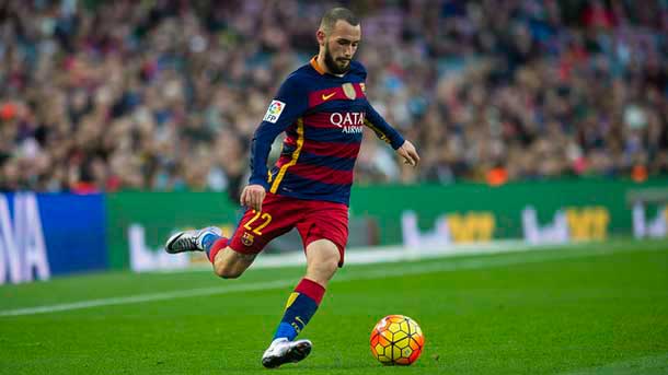 The trainer of the fc barcelona trusted aleix vidal in place of in dani alves for the party in front of the málaga