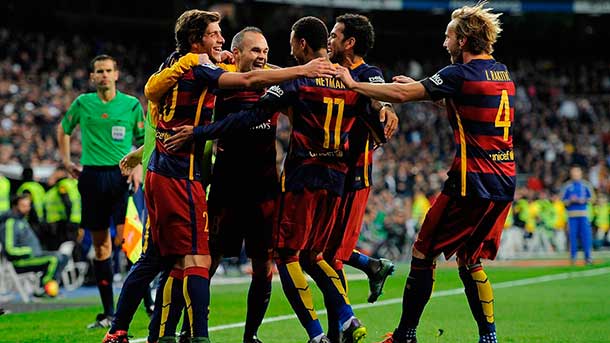 The Barcelona team is the one who more goleadas has achieved in the history of the league bbva above the real madrid