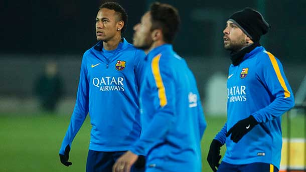 The Barcelona staff, to exception of read messi, exercised  this Sunday in the afternoon to the orders of the trainer luis enrique