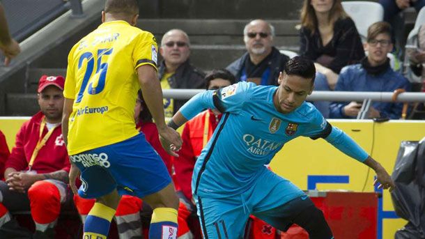 Los de luis enrique acabaron pidiendo la hora contra las palmas