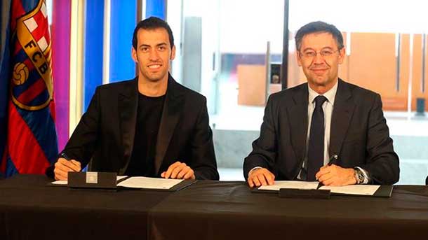 The group blaugrana already works in the offer of improvement of agreement that will propose him to sergio busquets