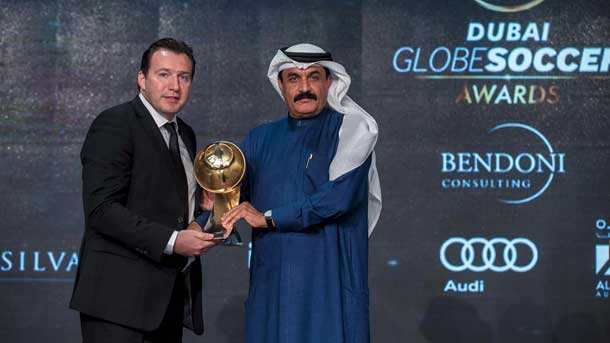 El técnico asturiano fue el gran perjudicado en los globe soccer awards