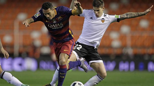 Los de luis enrique empataron en mestalla con un once plagado de suplentes