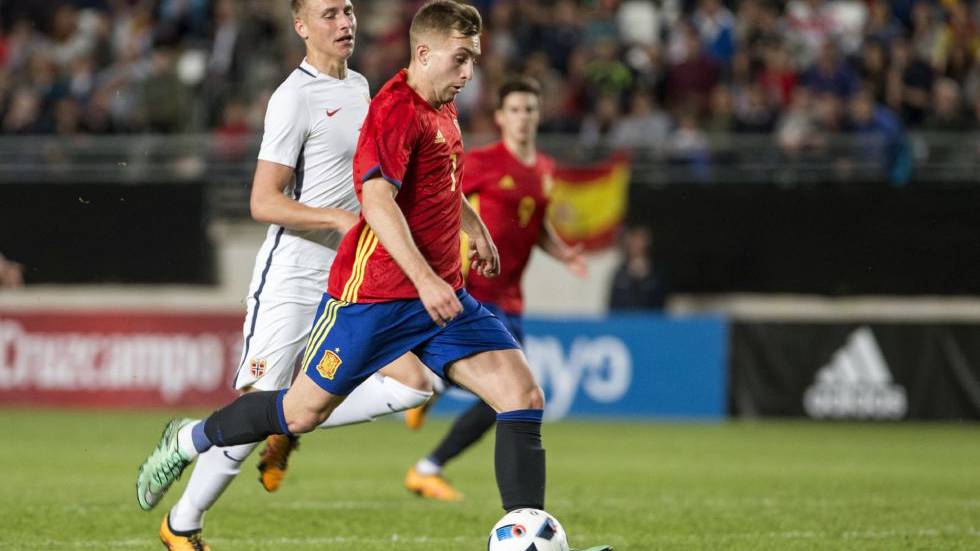 A golazo of Deulofeu gave the victory to Spain on Norway