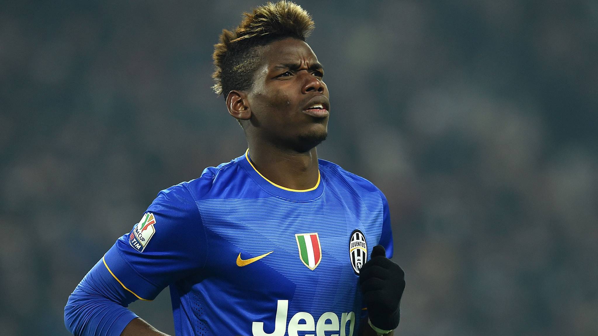 Pogba, in a party of this season with the Juventus