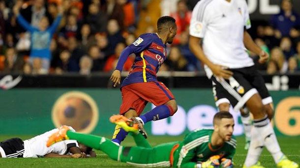 The attacker youngster Cameroonian was one of the best of the barça