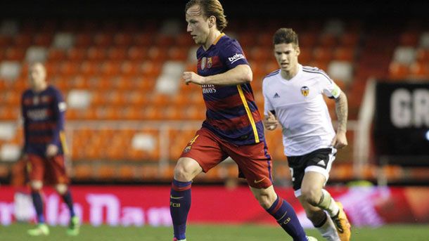 The Croatian midfield player of the barça surpassed the formality against the valency