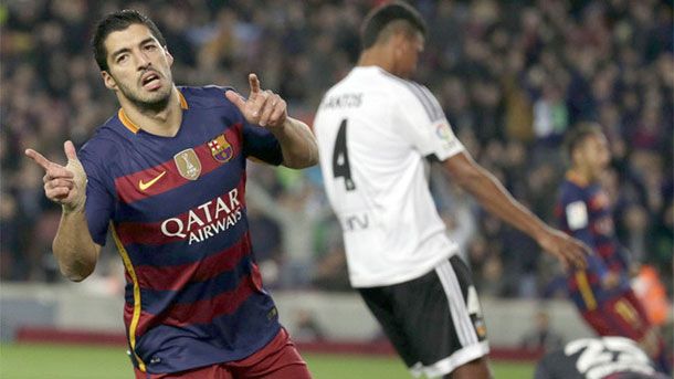 Messi and luis suárez gave an authentic recital of football against the valency