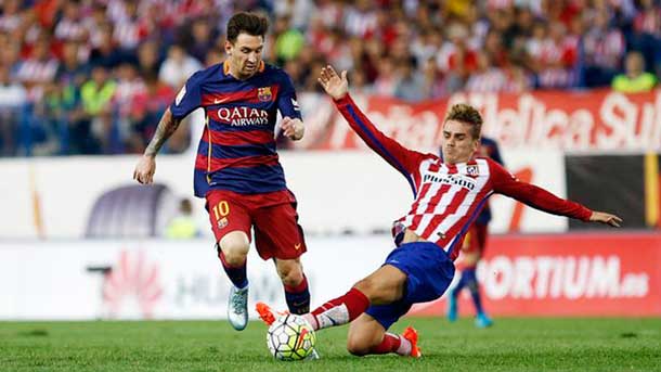 The forward of the fc barcelona read messi did the so much of the tie in front of the athletic of madrid, his 25º to the rojiblancos