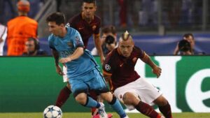 El FC Barcelona perdió la varita mágica contra la Roma (1-1)