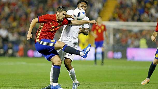 Nolito: «Da miedo y respeto jugar en Bélgica este martes»