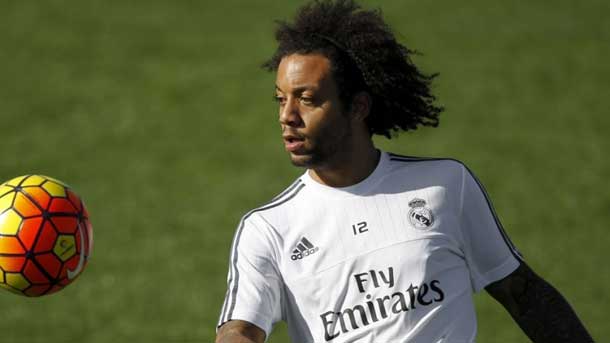 Marcelo, otro que se enfada con Benítez en el Madrid