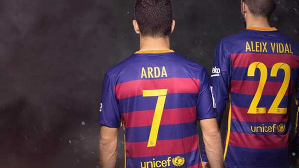 Confirmados los dorsales que vestirán Arda y Vidal