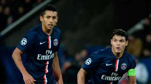 Thiago Silva admite contactos del Barça por Marquinhos