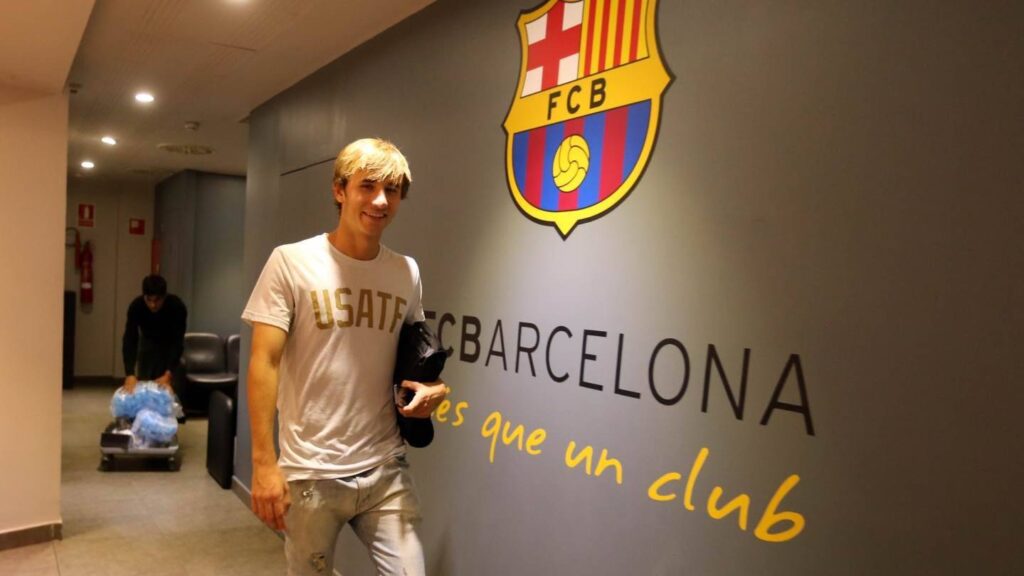 Sergi Samper: «Me centro en el Barça B, subir es un premio»