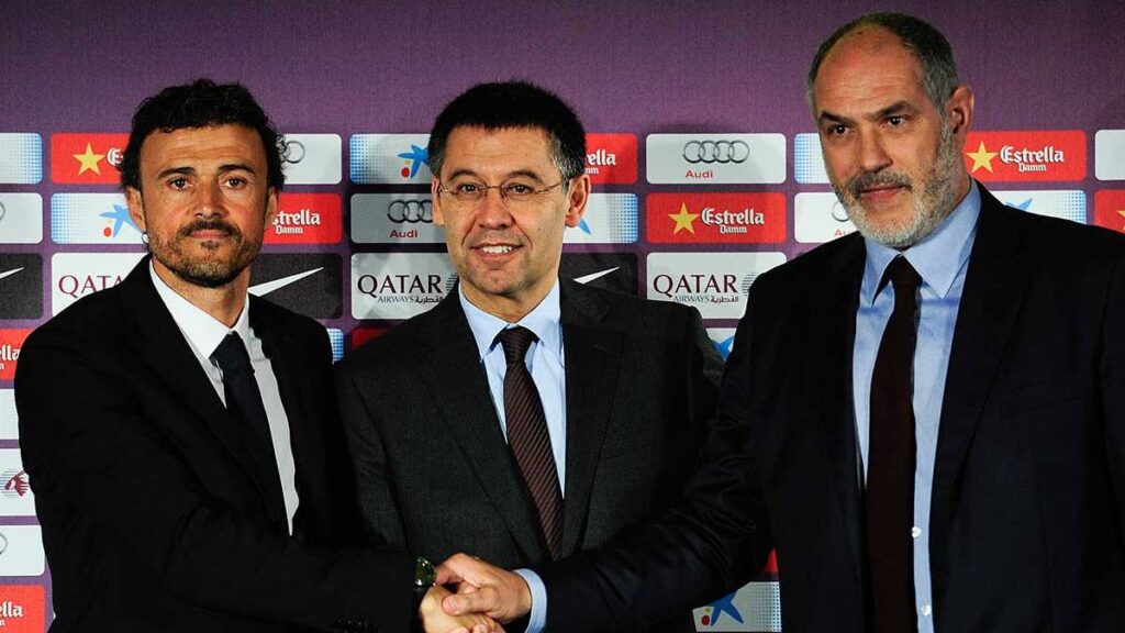 Zubizarreta da las claves de porque el Barça fichó a Luis Enrique