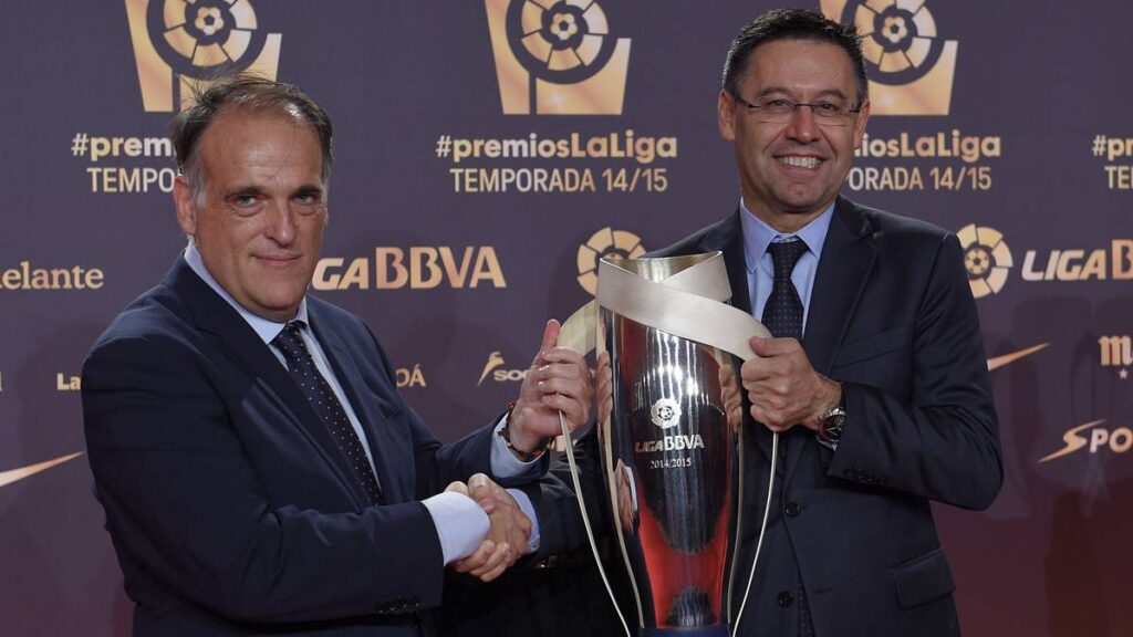 Tebas echa más leña al fuego en la polémica de las esteladas