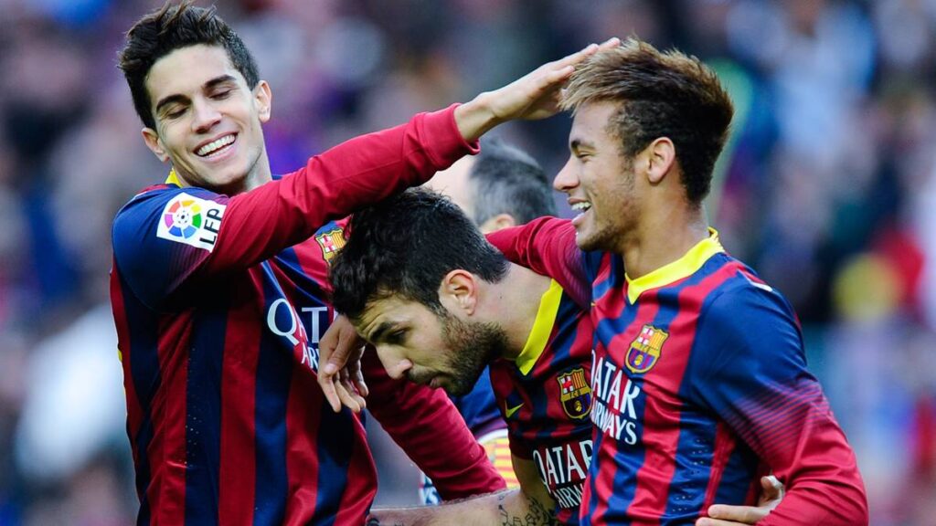 Cesc apoya la decisión de Bartra de dejar el Barcelona