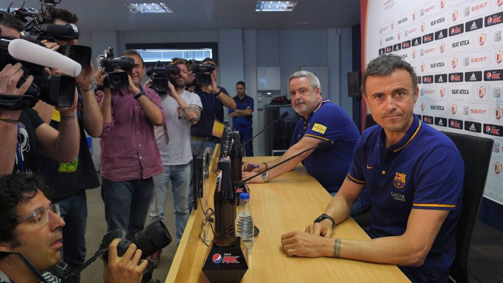 El Barcelona planteará a Luis Enrique renovar en enero