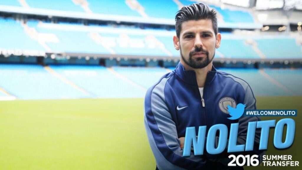 OFICIAL: Adiós a Nolito, ficha por el Manchester City