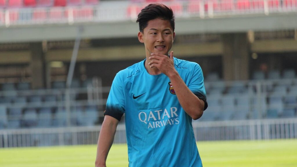 Seung Woo Lee, la sensación del Barça B en pretemporada