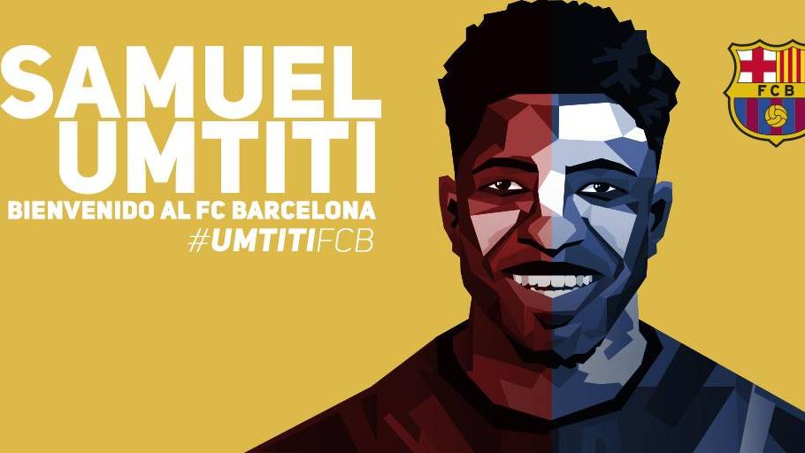 OFICIAL: Samuel Umtiti ya es nuevo jugador del FC Barcelona