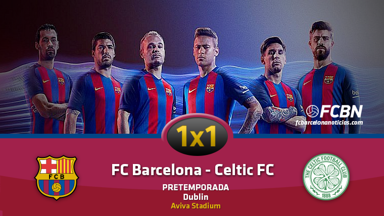 El 1×1 del FC Barcelona frente al Celtic de Glagow