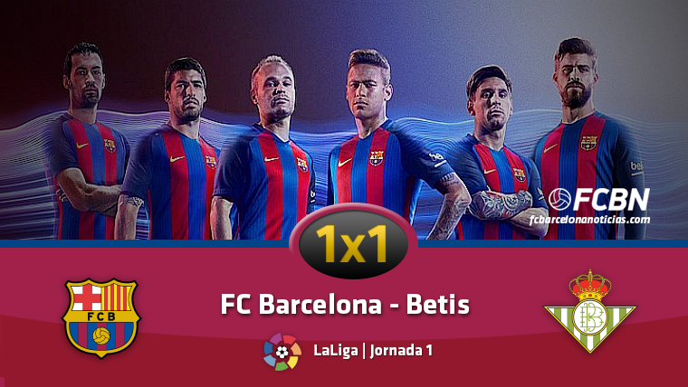 SOBRESALIENTE: El 1×1 del FC Barcelona contra el Betis